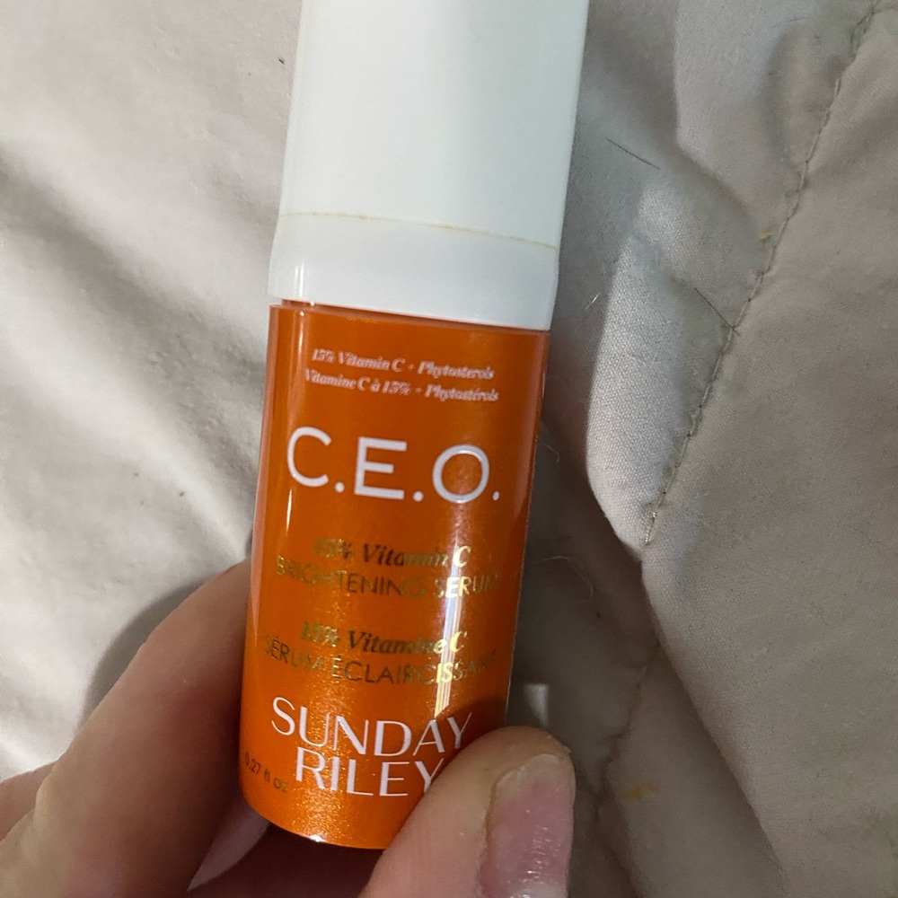 Sunday Riley CEO travel size NEVER USED